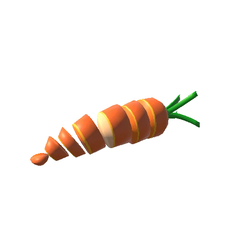 Food_Chopped Carrot
